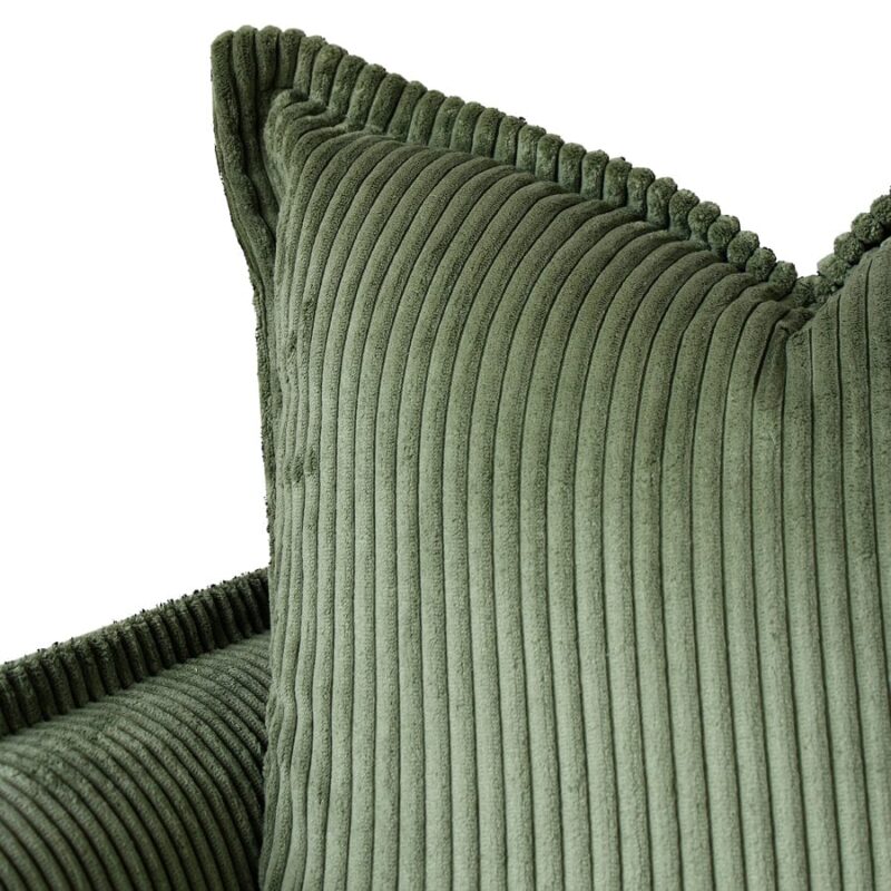 The Cloud Single Seater with Sage Corduroy Slipcover - Image 6