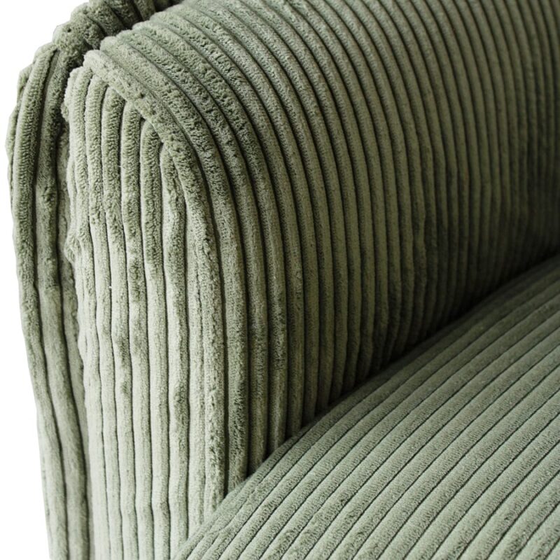 The Cloud Single Seater with Sage Corduroy Slipcover - Image 7