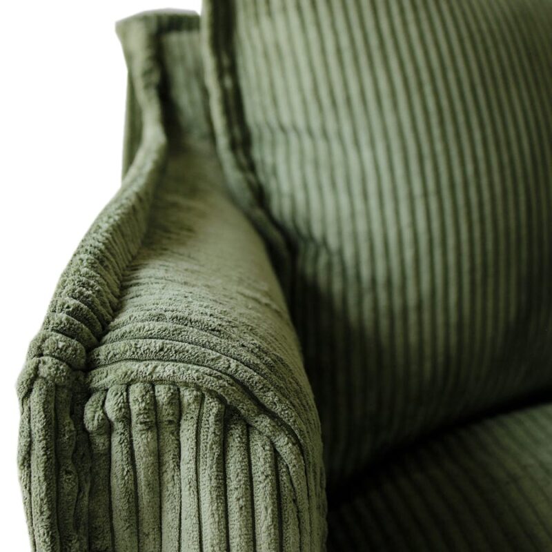The Cloud Single Seater with Sage Corduroy Slipcover - Image 5