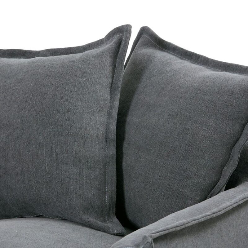 The Cloud Single Seater with Slate Slipcover - Image 6