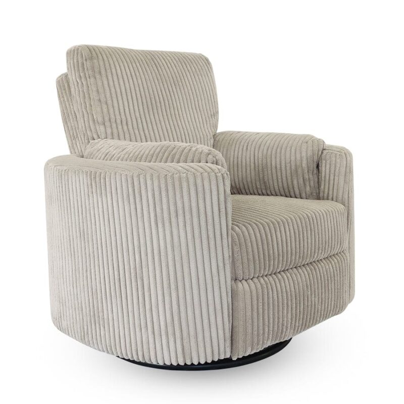 The Hug Swivel Recliner Chair Fawn